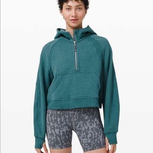 Lululemon cropped scuba hoodie